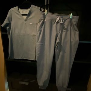 Figs Graphite L Caterina, LT Livingston, L Joggers